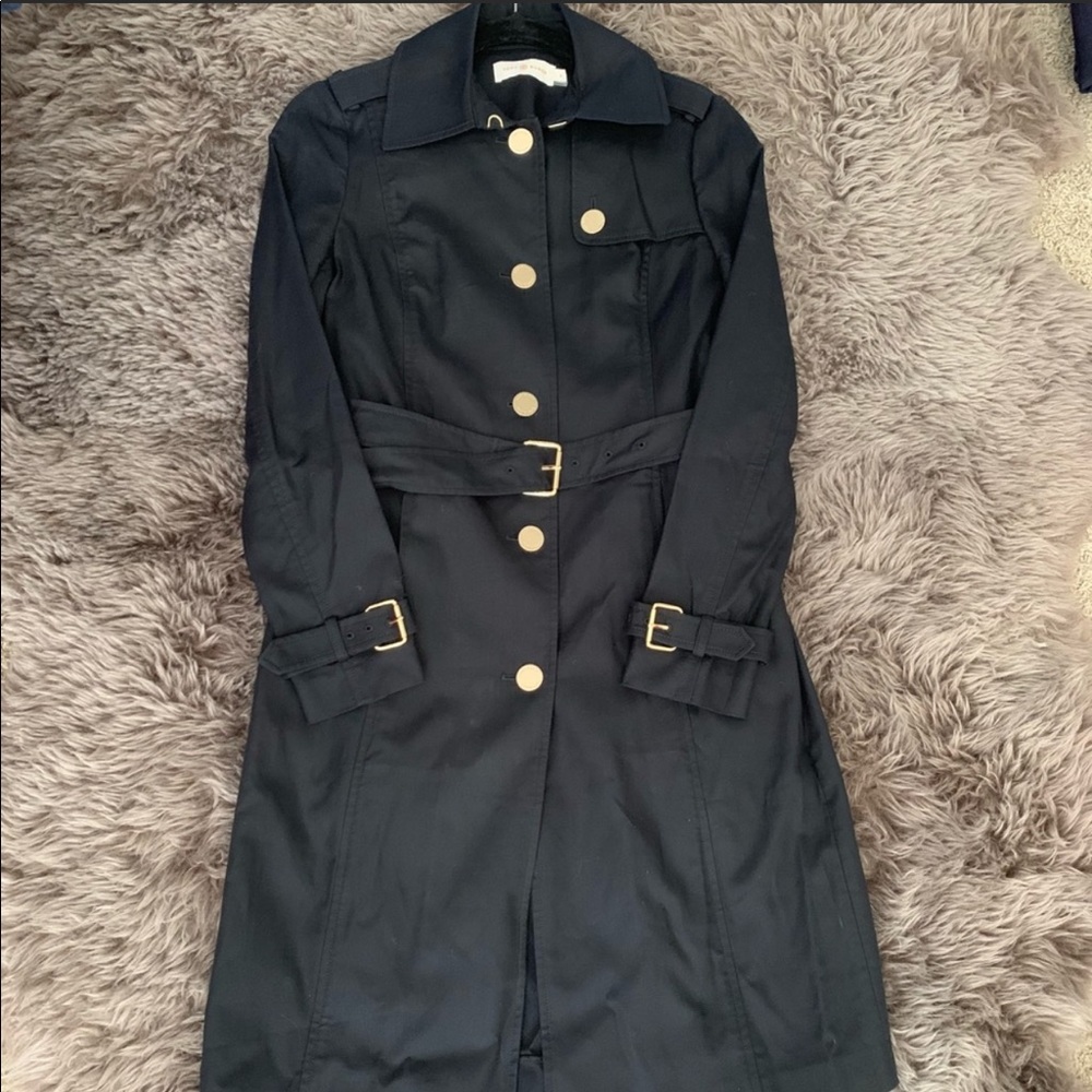 Tory Burch Casey Trench coat.